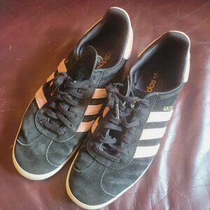 Adidas Originals Gazelle Men's Athletic Shoe Suede Sneaker Trainers - Pink/Black